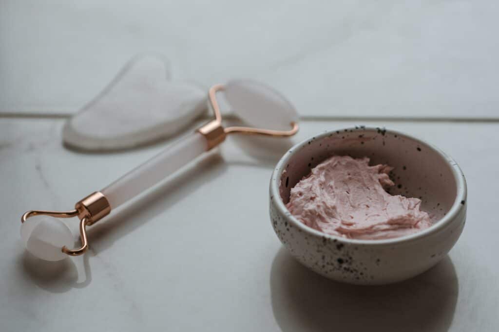 Domácí peeling v misce